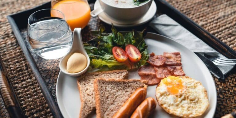 Nutritious Breakfast Tray Served to Residents at Memory Care